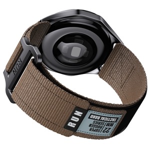 Bracelet de montre tactique en nylon 20 mm 22 mm - Bracelet de remplacement tissé super robuste pour Garmin Forerunner 265/ <span class=keywords><strong>Huawei</strong></span>/Amazfit/ Samsung - Product Image 2