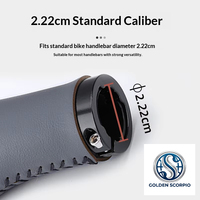 Poignées de guidon 4 cm imperméables en PUGelAluminium pour VTT et vélo de route, pour un confort et un contrôle optimale au cyclisme