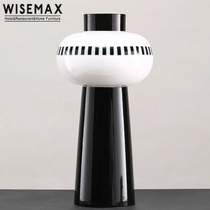 WISEMAX mobili <span class=keywords><strong>moderni</strong></span> soggiorno decorazioni verticale a righe in ceramica da tavolo vaso di fiori fatto a mano per la decorazione della casa - Product Image 6