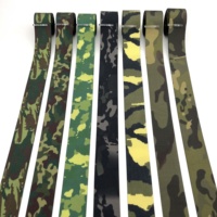 Sangle imprimée Double face pour Camouflage vert de l'armée, sangle en Imitation Nylon, bracelet de 38mm, 1.5 pouces