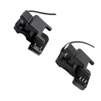 Chargeur universel en PVC avec clip en cuivre pur 2 broches 3 broches 3 mm 4 mm 7 mm Clip de charge pour bracelet de montre intelligente