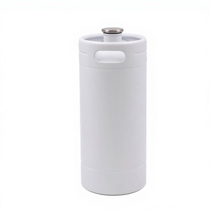 Dispensador de Bebidas Caseras de Acero Inoxidable, <span class=keywords><strong>Barril</strong></span> para Refrescos de 3.8L de Pared Simple +BL02A - Product Image 4
