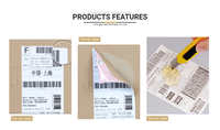 Étiquettes thermiques directes 4x6 100x150mm, étiquettes d'expédition compatibles avec Zebra Rollo Munbyn, rouleau d'étiquettes à code-barres à adhésif puissant