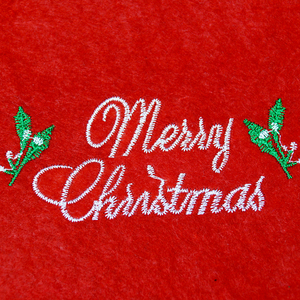 Gorro de Santa Claus Bordado en Fieltro Sin Tejer, Económico, de Alta Calidad, Decoración Navideña Personalizada - Product Image 6