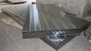 RY giá thép carbon Hàn bàn làm việc kẹp 3D/2D dụng cụ đo cho Trạm Hàn thiết kế mới - Product Image 3