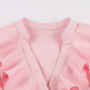 Nuovo Arrivo <span class=keywords><strong>Abito</strong></span> Estivo Vintage 2023 Stile Francese Retrò con Volant a Linea A per Ragazze - Product Image 4