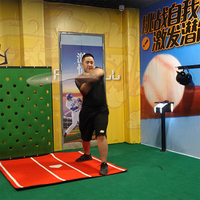 Simulador de Béisbol Inteligente AR VR, Equipo Deportivo Profesional para Interiores, Metal, 110V/220V/380V