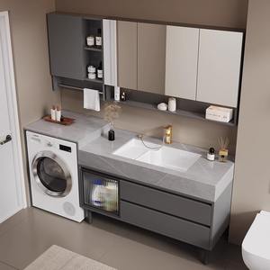 Gabinete Integrado Balcón Pizarra <span class=keywords><strong>Lavabo</strong></span> Baño Tocador <span class=keywords><strong>Lavabo</strong></span> <span class=keywords><strong>para</strong></span> Balcón Pequeño Espacio <span class=keywords><strong>para</strong></span> <span class=keywords><strong>Lavabo</strong></span> <span class=keywords><strong>Lavadora</strong></span> - Product Image 5