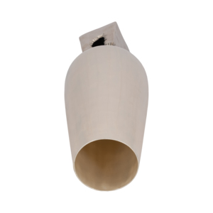 Vaso Alto in Vetro con Base in Metallo, Vaso Decorativo Moderno per Fiori, per Decorazione Tavolo e Arredamento Casa - Product Image 5
