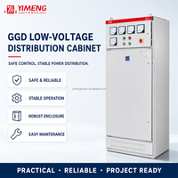 Armoire de distribution basse tension personnalisée YIMENG GGD, panneau de commande électrique pour projets industriels
