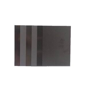 Láminas de Fibra de Carbono, Tejido Plano y Tejido Diagonal, Ligeras, para Modelismo de Aviones DIY - Product Image 2