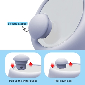 Modern Portable Pet Food Grade <b>Water</b> <b>Bottle</b> New Arrival Foldable Silicone <b>Dog</b> Drink <b>Bottle</b> <b>for</b> Travel Pet Feeder - Product Image 3