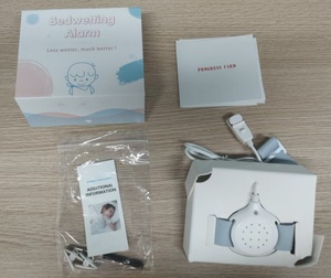 <span class=keywords><strong>Mini</strong></span> alarma para mojar la cama con cable cómodo entrenamiento para niños recordatorio inteligente Monitor para mojar la cama del bebé con Sensor sensible - Product Image 6