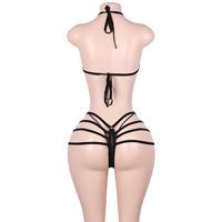 Ensemble de vêtements de danse exotique, combinaison, tenue de strip-teaseuse, design Slingshot, lingerie transparente, tenue de scène de boîte de nuit, ensemble d'accessoires