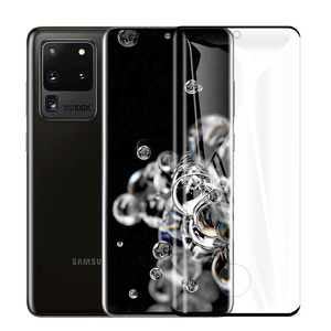 3D curva de borde a borde de protección completa 9H de <span class=keywords><strong>cine</strong></span> Protector de pantalla para Samsung Galaxy S20 S20 <span class=keywords><strong>Plus</strong></span> s20 Ultra - Product Image 1