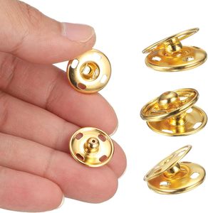 HARFINGTON Ensemble de boutons-pression à coudre en métal, attaches à pression pour sacs à main, vêtements, etc. - Product Image 6