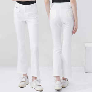 ملابس الجولف للربيع والصيف من البوليستر + Spandex مقاومة للماء سريعة الجفاف سراويل الجولف النسائية عالية الخصر - Product Image 3