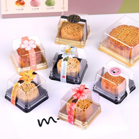 Boîte d'emballage alimentaire en plastique transparent YuXuan en stock, épaisseur 0,3 mm, pour gâteaux, sushis, sandwichs, aliments pour bébés, stockage, PET recyclé