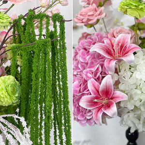 Centros de Mesa Personalizables de Seda Rosa y Blanca, Arreglos Florales Artificiales Realistas y Ecológicos para Bodas - Product Image 3