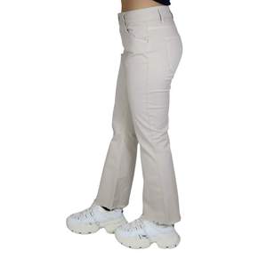 Pantalon Donna DKE8759 beige taille haute coupe droite pour femme - Product Image 5