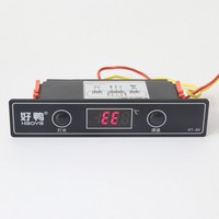 Termostato de Refrigeración Digital Pequeño KT-6010LF con Pantalla Digital, Controla Dos Cargas, Refrigeración e Iluminación