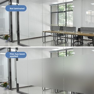 Pellicola in PVC Autoadesiva Satinata, <span class=keywords><strong>Film</strong></span> per Finestre Diffusore di Luce e Privacy per Uffici, Bagni, Appartamenti, Palestre - Product Image 5