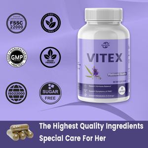 HACCP OEM Vitex chaste Berry สกัด60/ 120แคปซูล/ขวดแคปซูล Chasteberry - Product Image 4