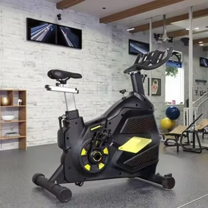 Bicicleta de <span class=keywords><strong>spinning</strong></span> con volante de control magnético para ejercicio en interiores, bicicleta estática para gimnasio en casa y <span class=keywords><strong>fitness</strong></span>. - Product Image 5