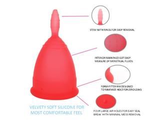 Nuevo diseño, certificado CE, <span class=keywords><strong>Copa</strong></span> <span class=keywords><strong>Menstrual</strong></span> para mujer, caja personalizada, esterilizador, <span class=keywords><strong>Copa</strong></span> <span class=keywords><strong>Menstrual</strong></span>, médico orgánico - Product Image 5