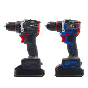 Tuổi thọ pin dài 20V không dây tác động khoan/Khoan Mini 10mm Đường kính khoan tối đa tự làm động cơ không chổi than 2 pin/sạc nhanh - Product Image 5