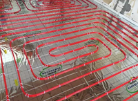 Vente directe usine : Collecteurs de chauffage au sol standard, tuyaux de raccordement pour système de chauffage hydronique par le sol