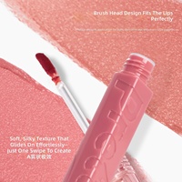 Rouge à lèvres liquide mat velours effet brume d'eau, certifié HALAL, végétalien, waterproof, naturel, haute pigmentation, minéral, fabriqué en Chine, 3,2g