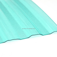 Rouleau de tôle ondulée en polycarbonate de 1,0 mm d'épaisseur, durable et moderne, pour jardin, serre, hôtel, entrepôt, toiture, garantie 10 ans