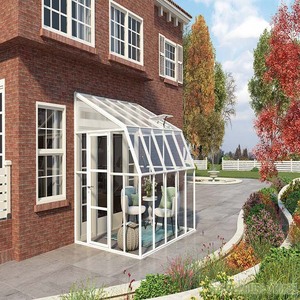 Pergola en aluminium sur mesure avec toit à lames orientables pour terrasse extérieure et véranda vitrée - Product Image 2