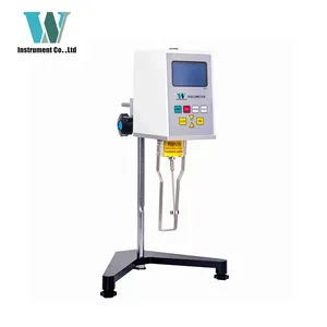 High Brookfield Lab Viscosity Flow Meter Price Ndj-5s Digital Rotational 6 Speed Ndj 8s Glue Viscometer