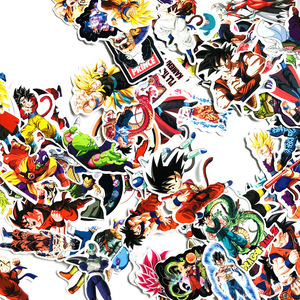 100 Piezas <span class=keywords><strong>de</strong></span> Adhesivos <span class=keywords><strong>de</strong></span> Anime <span class=keywords><strong>de</strong></span> Dragon Z, Adhesivos Decorativos para Equipaje, Automóviles, Botellas, Computadoras Portátiles, Paredes - Product Image 5