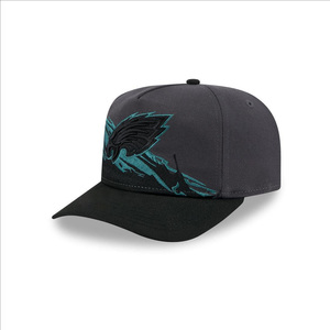 Hot Sale Football Teams Man Sports <strong>Hats</strong> Hip Hop Flat Brim Football <strong>Hats</strong> Gray Color Raider <strong>Hats</strong> - Product Image 1