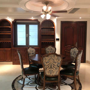 Libreria americana in legno massello/unità di visualizzazione in legno massello - Product Image 5