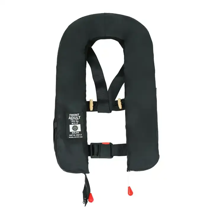 SOLAS 150N Double Chamber Inflatable Life Jacket Automatic/Manual Inflatable Life Vest
