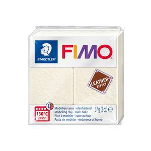 STAEDTLER Modelliermasse Fimo Leder effet elfenbein - Product Image 1