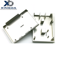 Boîtier en aluminium avec ailettes de refroidissement, boîtier en alliage d'aluminium pour module électronique de driver de puissance, fabrication sur mesure