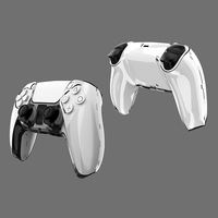 Coque en cristal pour contrôleur PS5 coque de protection transparente pour étui de protection PS5