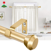 Tringle à rideaux de qualité supérieure 3m, 4m, 5m, extra longue, robuste, style professionnel pour la maison, nouveauté