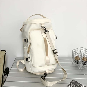 Unisex Oxford Nylon Travel <b>Backpack</b> <b>Large</b> Capacity Adjustable Strap Water Resistant Zipper Closure Multi Color Gym Use Duffel - Product Image 1