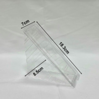 Boîte à sandwich en PET de qualité alimentaire, conteneur d'emballage alimentaire transparent, boîte à sandwich en plastique jetable avec couvercle