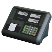 Indicador de Báscula Electrónica Yaohua con Pantalla LCD LED e Interfaz RS232, Puerto Serie XK3190-A15(E), Plataforma de Material Plástico