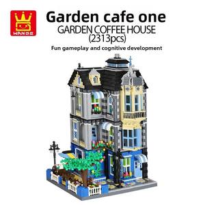 6310 Cafe Street View Series, Rompecabezas Educativo de Bloques de Construcción de Partículas Pequeñas para Mayores de 14 Años, Animales y Naturaleza - Product Image 2