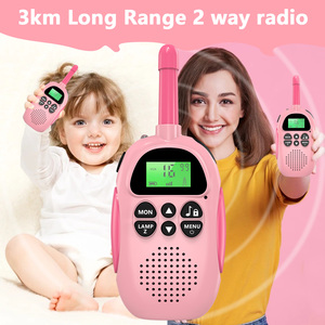 Mini <span class=keywords><strong>radio</strong></span> pour <span class=keywords><strong>bébé</strong></span>, talkie-walkie rechargeable sans fil, longue portée de 3km, jouet pour enfant, <span class=keywords><strong>radio</strong></span> bidirectionnelle, cadeau pour garçons et filles - Product Image 4