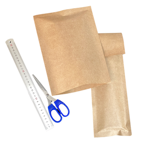 Custom Kraft Paper <b>Bag</b> for Cosmetic Hardware Electronic Products Packaging Degradable Material with Lamination for Logo Print - Product Image 6
