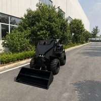 Mini-Kompaktlader S490 Radlader 0,1m³ Schaufel 350kg Maximallast 4,5kN Bremskraft für Hof- und Baustelleneinsatz
